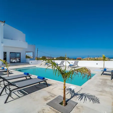 Montis Sea View Heated Pool Villa Daratsos