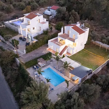 Villa Montis Sea View Heated Pool Daratsos